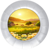 ROUND Digital Graphic Design OH WHAT A BEAUTIFUL DAY Sunny Country Farm Scene Wedding Gift First Home Sublimation PNG SVG Country Farmhouse Home Decor Wall Art Gift Crafters Delight - JAMsCraftCloset