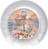 DIGITAL ROUND Graphic Design - HOPE ANCHORS THE SOUL - Beach Coastal Decor Wedding Gift HOME DECOR Sublimation Decoupage PNG SVG PDF JPEG Wall Art Shelf Sitter Gift Crafters Delight - JAMsCraftCloset