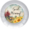 ROUND Digital Graphic Design GOOD MORNING Sublimation PNG SVG Country Farmhouse Coffee Station Sign KITCHEN Bathroom Wall Art Decor Wreath Design Gift Crafters Delight - JAMsCraftCloset