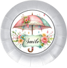 ROUND Digital Graphic Design SMILE Sublimation PNG SVG Country Farmhouse Sign Bedroom Child's Room Wall Art Decor Wreath Design Love Gift Crafters Delight HAPPY CRAFTING {{ JAMsCraftCloset }}