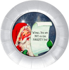 ROUND Digital Graphic Design SANTA - YOU ARE NOT ON THE NAUGHTY LIST - CHRISTMAS DESIGN PNG-JPEG-PDF-SVG-Decoupage-Sublimation Design Graphic Country Farmhouse Home Decor HOLIDAY Decor Gift Crafters Delight - JAMsCraftCloset