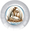 ROUND Digital Graphic Design NAVTIVITY - UNTO US A CHILD WAS BORN - CHRISTMAS DESIGN PNG-JPEG-PDF-SVG-Decoupage-Sublimation Design Graphic Country Farmhouse Home Decor HOLIDAY Decor Gift Crafters Delight - JAMsCraftCloset