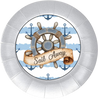 ROUND Digital Graphic Design NAUTICAL SAIL AWAY Sublimation PNG SVG BOAT DECOR Home Decor Wall Art Decor Gift Crafters Delight - JAMsCraftCloset