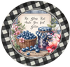 ROUND Digital Graphic Design THE BLUES THAT MAKE YOU FEEL BETTER First Home Sublimation PNG SVG Country Farmhouse Home Decor Positive Saying Wall Art Decor Gift Crafters Delight - JAMsCraftCloset