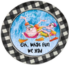 ROUND Digital Graphic Design OH WHAT FUN WE HAD Wedding Gift First Home Sublimation PNG SVG Country Farmhouse Home Decor Sign Wall Art Decor Wreath Design Gift Crafters Delight - JAMsCraftCloset
