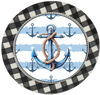 ROUND Digital Graphic Design NAUTICAL ANCHOR ROPE Sublimation PNG SVG BOAT DECOR Home Decor Wall Art Decor Gift Crafters Delight - JAMsCraftCloset