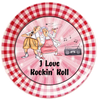 ROUND Digital Graphic Design I LOVE ROCKIN' ROLL Wedding Gift First Home Sublimation PNG SVG Country Farmhouse Home Decor Sign Wall Art Decor Wreath Design Gift Crafters Delight - JAMsCraftCloset