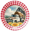 ROUND Digital Graphic Design WHITE TRUCK - WORK HORSE First Home Sublimation PNG SVG Country Farmhouse Home Decor Positive Saying Wall Art Decor Gift Crafters Delight - JAMsCraftCloset