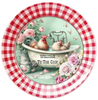 ROUND Digital Graphic Design WELCOME TO THE COOP 2 Rooster Floral Wedding Gift First Home Sublimation Decoupage PNG SVG Country Farmhouse Home Kitchen Decor Wall Art Shelf Sitter Gift Crafters Delight - JAMsCraftCloset