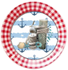 ROUND Digital Graphic Design NAUTICAL POST BIRD ROPE SHELLS Sublimation PNG SVG BOAT DECOR Home Decor Wall Art Decor Gift Crafters Delight - JAMsCraftCloset