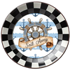 ROUND Digital Graphic Design NAUTICAL SAIL AWAY Sublimation PNG SVG BOAT DECOR Home Decor Wall Art Decor Gift Crafters Delight - JAMsCraftCloset