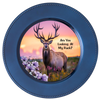 ROUND Digital Graphic Design HUNTERS ARE YOU LOOKING AT MY RACK Deer Decor Lake Scene With Animals First Home Sublimation Decoupage PNG SVG Country Farmhouse Home Decor Wall Art Shelf Sitter Gift Crafters Delight