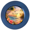ROUND Digital Graphic Design - LET THE SEA QUIET THE NOISE - Wedding Gift HOME DECOR Sublimation Decoupage PNG SVG PDF JPEG BEACH THEME Country Farmhouse Wall Art Shelf Sitter Gift Crafters Delight - JAMsCraftCloset