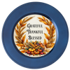 ROUND Digital Graphic Design - GRATEFUL THANKFUL BLESSED - Wedding Gift HOME DECOR Sublimation Decoupage PNG SVG PDF JPEG Country Farmhouse Wall Art Shelf Sitter Gift Crafters Delight - JAMsCraftCloset
