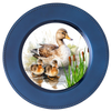 ROUND Digital Graphic Design MAMA DUCK AND BABBIES Decor Lake Scene With Animals First Home Sublimation Decoupage PNG SVG Country Farmhouse Home Decor Wall Art Shelf Sitter Gift Crafters Delight - JAMsCraftCloset