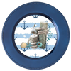 ROUND Digital Graphic Design NAUTICAL POST BIRD ROPE SHELLS Sublimation PNG SVG BOAT DECOR Home Decor Wall Art Decor Gift Crafters Delight - JAMsCraftCloset