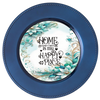 ROUND Digital Graphic Design - HOME IS MY HAPPY PLACE - Wedding Gift HOME DECOR Sublimation Decoupage PNG SVG PDF JPEG Country Farmhouse Wall Art Shelf Sitter Gift Crafters Delight - JAMsCraftCloset