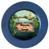 ROUND Digital Graphic Design WELCOME TO THE JUNGLE Wedding Gift First Home Sublimation Decoupage PNG SVG Country Farmhouse Home Decor Wall Art Shelf Sitter Gift Crafters Delight - JAMsCraftCloset