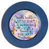 DIGITAL ROUND Graphic Design TWINKLE TWINKLE LITTLE STAR HYDRANGEAS - Sublimation Decoupage PNG SVG Country Farmhouse Home Decor KITCHEN Sign Shelf Sitter Wall Art Decor Gift Crafters Delight - JAMsCraftCloset