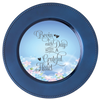 ROUND Digital Graphic Design - BEGIN EACH DAY WITH A GRATEFUL HEART - Wedding Gift HOME DECOR Sublimation Decoupage PNG SVG PDF JPEG Country Farmhouse Wall Art Shelf Sitter Gift Crafters Delight - JAMsCraftCloset