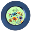 ROUND Digital Graphic Design LAZY DAYS OF SUMMER Green With Dragonfly Butterfly Bee Floral Wedding Gift First Home Sublimation Decoupage PNG SVG Country Farmhouse Home Decor Wall Art Shelf Sitter Gift Crafters Delight - JAMsCraftCloset