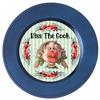 ROUND Digital Graphic Design - KISS THE COOK - Wedding Gift KITCHEN DECOR Sublimation Decoupage PNG SVG PDF JPEG Country Farmhouse Home Decor Gift Crafters Delight - JAMsCraftCloset