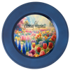 ROUND Digital Graphic Design BLOOMING HAPPINESS - TULIPS Wedding Gift First Home Sublimation PNG SVG Country Farmhouse Home Decor Wall Art Gift Crafters Delight - JAMsCraftCloset