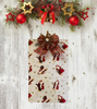 Clipboard Legal Size Vintage Upcycled Handcrafted Christmas Design CHRISTMAS SANTA HOLDING TREE Design Gift Idea Unique {{ JAMsCraftCloset }}