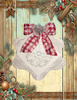 SNOWFLAKE 1 Faux Ceiling Tile Handmade and Hand Painted Wall Art Shelf Sitter Collectible WINTER Decor Christmas Decor Gift Idea Home Decor Unique Crafters Delight {{ JAMsCraftCloset }}