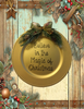 Dollar Tree Plastic Gold CHARGER PLATE Christmas Holiday Wall Art BELIEVE IN THE MAGIC OF CHRISTMAS Handmade Gift Idea Crafters Delight - JAMsCraftCloset