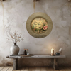 Plastic Light Brown Wood Grain CHARGER PLATE Farmhouse Country Wall Art I WANT TO KNOW WHAT LOVE IS Handmade Valentine's Day Gift Idea - JAMsCraftCloset