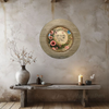 Plastic Light Brown Wood Grain CHARGER PLATE Farmhouse Country Wall Art ALL OF ME LOVES ALL OF YOU Handmade Valentine's Day Gift Idea - JAMsCraftCloset