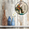 Decoupaged 33 1/3 Vinyl Record HERE FISHY FISHY FISHY Old Fisherman Fishing Wall Art Shelf Sitter Child's Room Decor Country Farmhouse Home Decor Gift Idea - JAMsCraftCloset