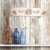White Wood Heart Peg Board Key Holder Hat Rack Housewarming Gift Kitchen Decor Entryway Decor Home Decor Gift Idea - JAMsCraftCloset