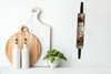 Rolling Pin Hand Painted Decoupaged Country Farmhouse Decor EACH DAY I LOVE YOU MORE Kitchen Decor Gift Idea - JAMsCraftCloset