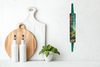 Rolling Pin Hand Painted Decoupaged Country Farmhouse Decor TAKE A WALK WITH ME Kitchen Decor Gift Idea - JAMsCraftCloset