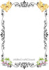 FRAME 36 Borders and Frames PNG Clipart Unique One Of A Kind Page Elegant Artistic Floral Country Colorful Decorative Borders Graphic Designs Crafters Delight - Digital Graphic Designs - JAMsCraftCloset