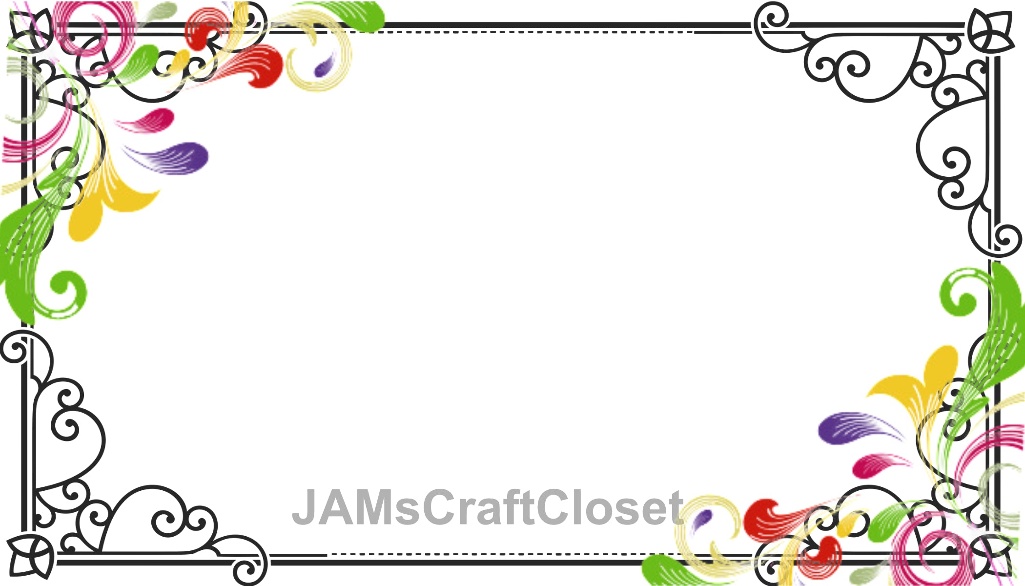 FRAME 49 Borders and Frames PNG Clipart Unique One Of A Kind Page Eleg ...