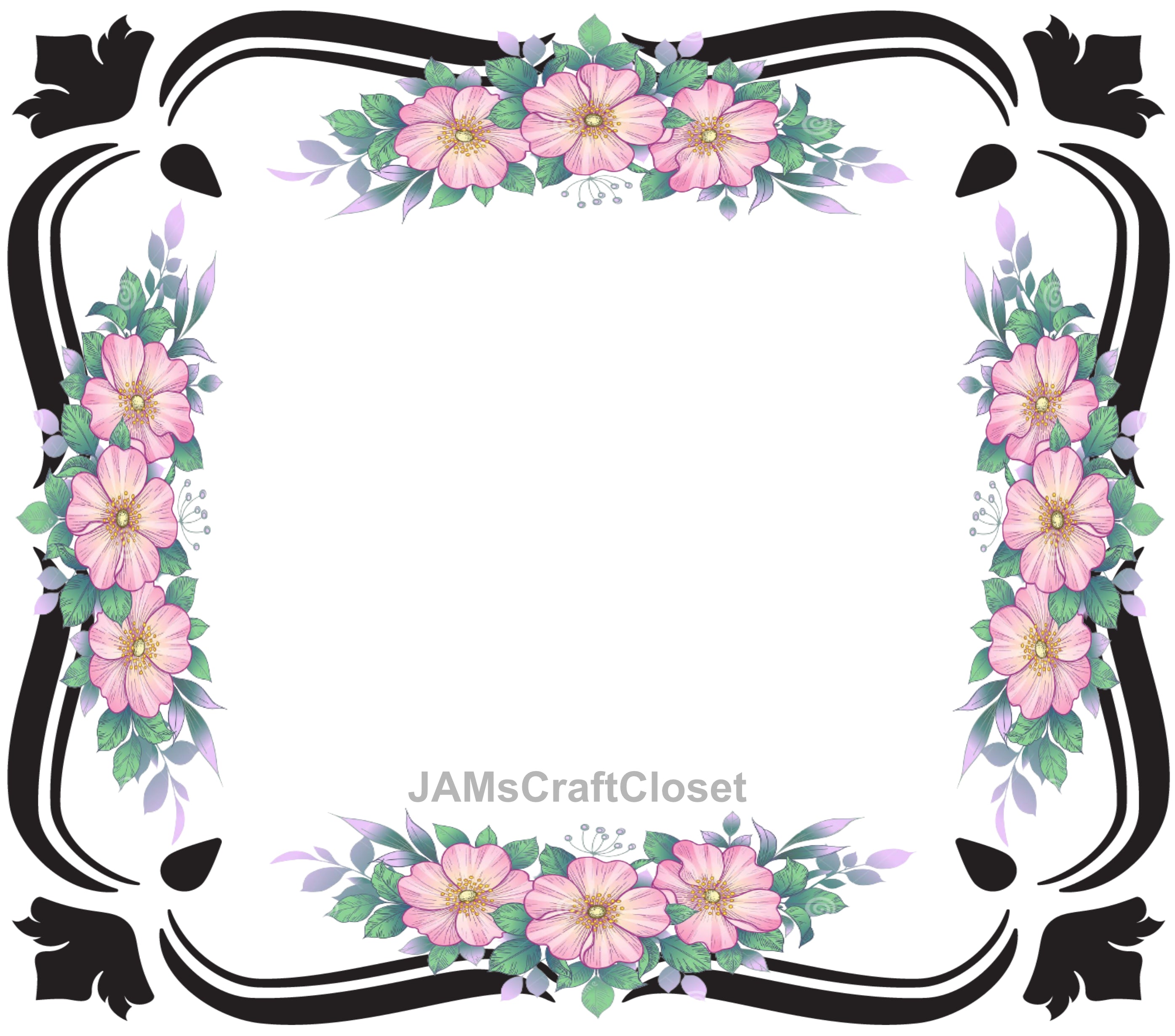 FRAME 6 Borders and Frames PNG Clipart Unique One Of A Kind Page Elega ...