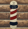 Wood Wall Art Plaque BARBER SHOP SIGN Rectangle Decoupaged Kitchen Home Decor Gift Idea Positive Saying - JAMsCraftCloset