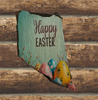 Antique West Virginia Roof Slate Decoupaged EASTER SLATE WALL ART Happy Easter Eggs - Handmade Unique EASTER Holiday Decoration Home Decor Gift - JAMsCraftCloset