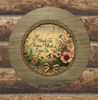 Plastic Light Brown Wood Grain CHARGER PLATE Farmhouse Country Wall Art I WANT TO KNOW WHAT LOVE IS Handmade Valentine's Day Gift Idea - JAMsCraftCloset