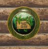 PLATE CHARGER JUNGLE DESIGN PLASTIC ROUND DECOUPAGED Upcycled Repurposed Wall Art or Shelf Sitter ALL GOOD THINGS ARE WILD AND FREE Decor Kitchen Decor Home Decor Wall Art Gift WEDDING - JAMsCraftCloset