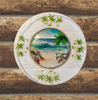 Dollar Tree CLEAR ROUND Plastic PLATE Beach Scene 2 Wall Art Design Handmade Home Decor Gift Idea Crafters Delight {{ JAMsCraftCloset }}