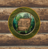 PLATE CHARGER JUNGLE DESIGN PLASTIC ROUND DECOUPAGED Upcycled Repurposed Wall Art or Shelf Sitter IT'S A JUNGLE OUT THERE Decor Kitchen Decor Home Decor Wall Art Gift WEDDING - JAMsCraftCloset