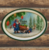 Hard Plastic OVAL TRAY Farmhouse Country Home Decor FARM FRESH SANTA Wall Art Cottage Chic Decor Kitchen Decor Victorian Christmas Holiday Decor Handmade Gift Idea &nbsp;- JAMsCraftCloset