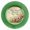 ROUND Digital Graphic Design WHERE FLOWERS BLOOM SO DOES HOPE Floral Wedding Gift First Home Sublimation Decoupage PNG SVG Country Farmhouse Home Decor Wall Art Shelf Sitter Gift Crafters Delight - JAMsCraftCloset