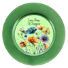 ROUND Digital Graphic Design LAZY DAYS OF SUMMER Green With Dragonfly Butterfly Bee Floral Wedding Gift First Home Sublimation Decoupage PNG SVG Country Farmhouse Home Decor Wall Art Shelf Sitter Gift Crafters Delight - JAMsCraftCloset