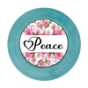 ROUND Digital Graphic Design PEACE Sublimation PNG SVG Country Farmhouse Sign Bedroom Child's Room Wall Art Decor Wreath Design Love Gift Crafters Delight HAPPY CRAFTING {{ JAMsCraftCloset }}