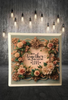 Wood Wall Art Plaque TOGETHER THEY BUILT A LIFE THEY LOVED Square Decoupaged Home Decor Gift Idea Positive Saying Wedding Gift - JAMsCraftCloset